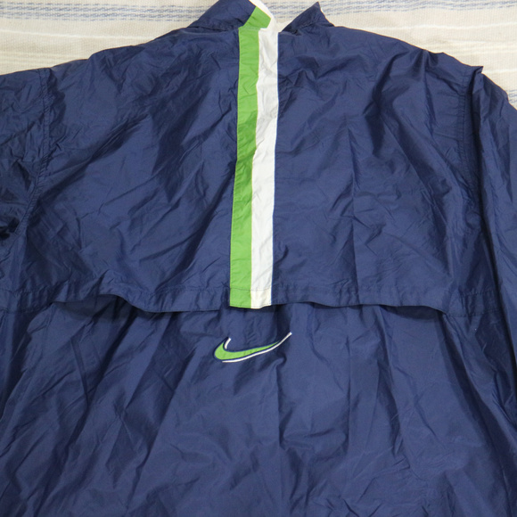Vintage NIKE Back Vent Half Zip Windbreaker Jacket Sz XXL - Picture 4 of 8